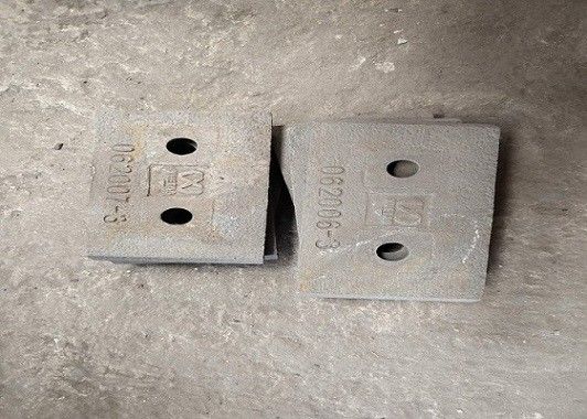 Asphalt Mixing Parts  Abrasion Resistant Cast Iron