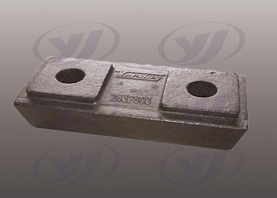 Quenching Cast Iron Ra12.5 Hammer Crusher Parts